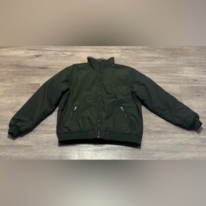 L.L. Bean Warm-Up Jacket Men’s Large Hunter Green LIKE NEW